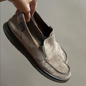 Patagonia Boulder Men's Slip-On Suede Loafers - Brown